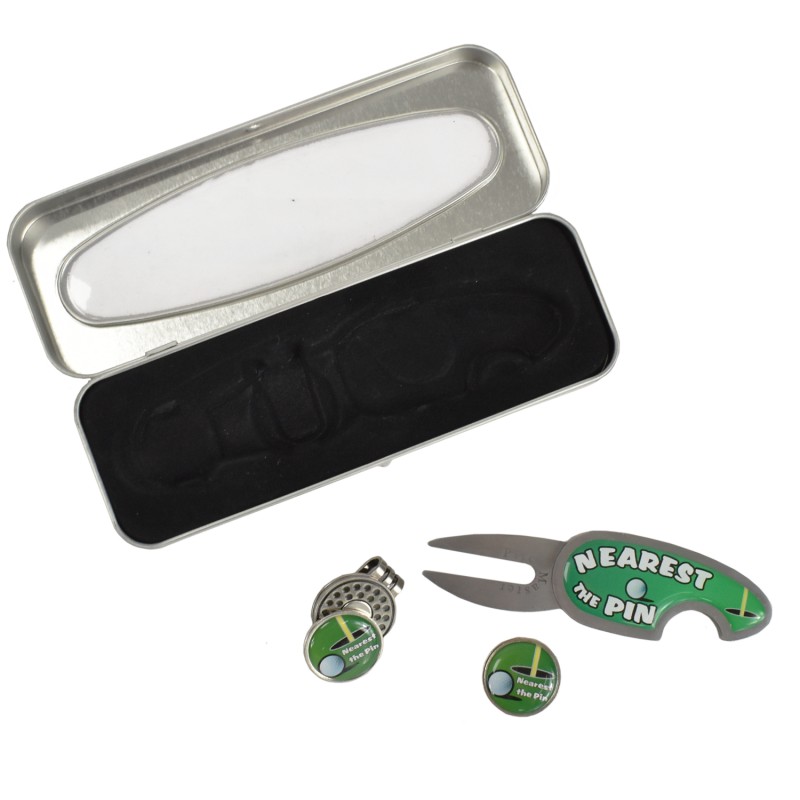 Nearest the Pin Golf Gift Set - Pitchmark Rep