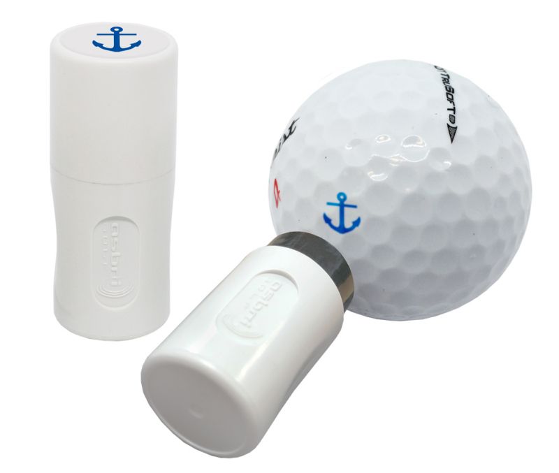 Asbri Anchor Golf Ball Stamper, Golf Ball Marker - Golf Gift Or Prize