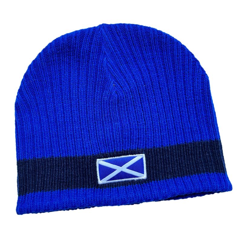 Asbri Kids Storm Beanies - Knitted Hat Scotland Flag